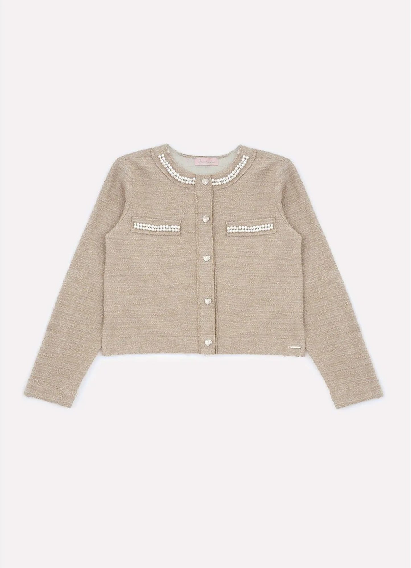 Casaqueto Boucle Bordados Mãe
