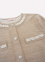 Casaqueto Boucle Bordados Mãe