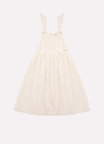 Vestido Broderi Laços Ombros