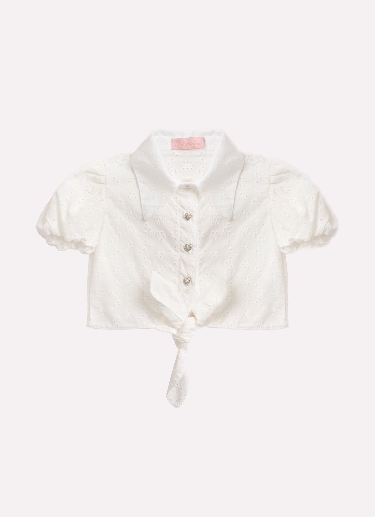 Camisa Broderi Nó Botões Joia (Cópia)