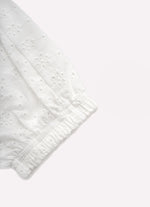 Calça Jogging Broderi Bolsos Cargo Botões Joia