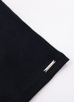 Blusa Alça Ribana Bordados Pérolas e Cristais