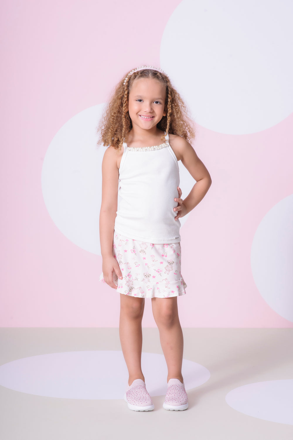 Blusa Alça Ribana Bordados Pérolas e Cristais