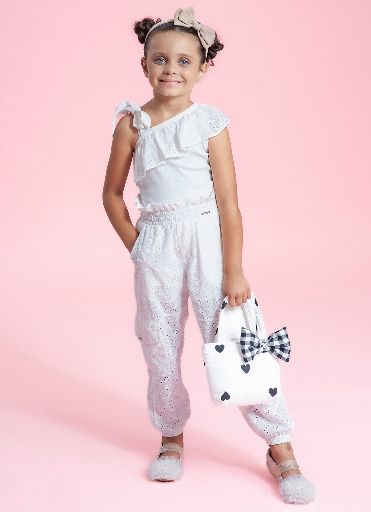 Blusa Ribana Babado Broderi