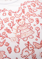 Blusa Algodão Coração Itens Cristal