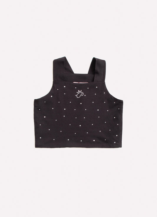 Blusa Cropped Algodão Cristal