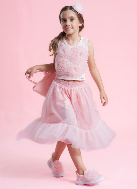 Saia Short Midi Tule