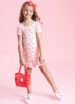 Saia Short Light Estampado Pituchinhus
