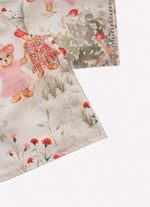 Blusa Cropped Algodão Estampado Árvore Cristal