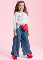 Calça Jeans Fino Cristal Lateral