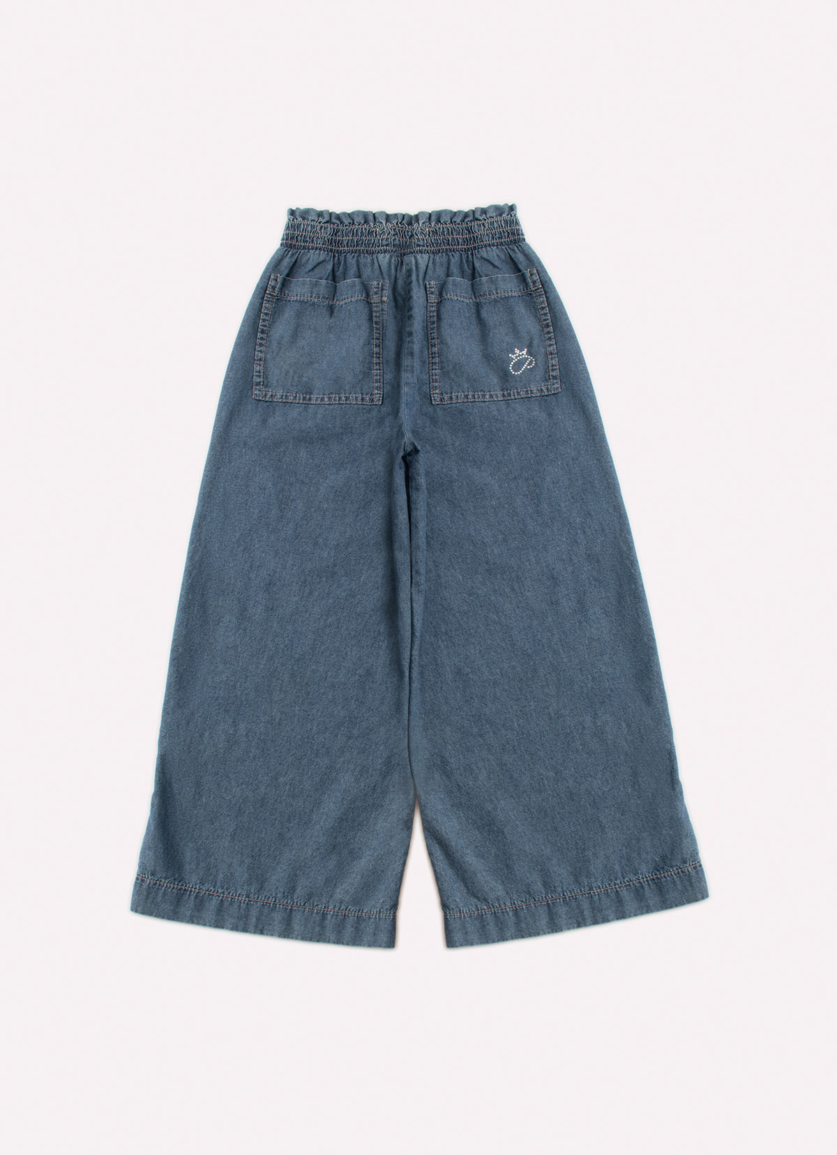 Calça Jeans Fino Cristal Lateral