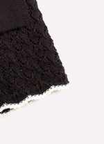 Short Tricot Rendado Bolsos