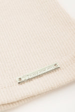 Regata Ribana Bordados Perolas e Cristais Off White
