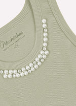 Blusa Regata Ribana Bordados