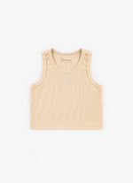 Regata Cropped Ribana Pituchinhus  Bege Urso