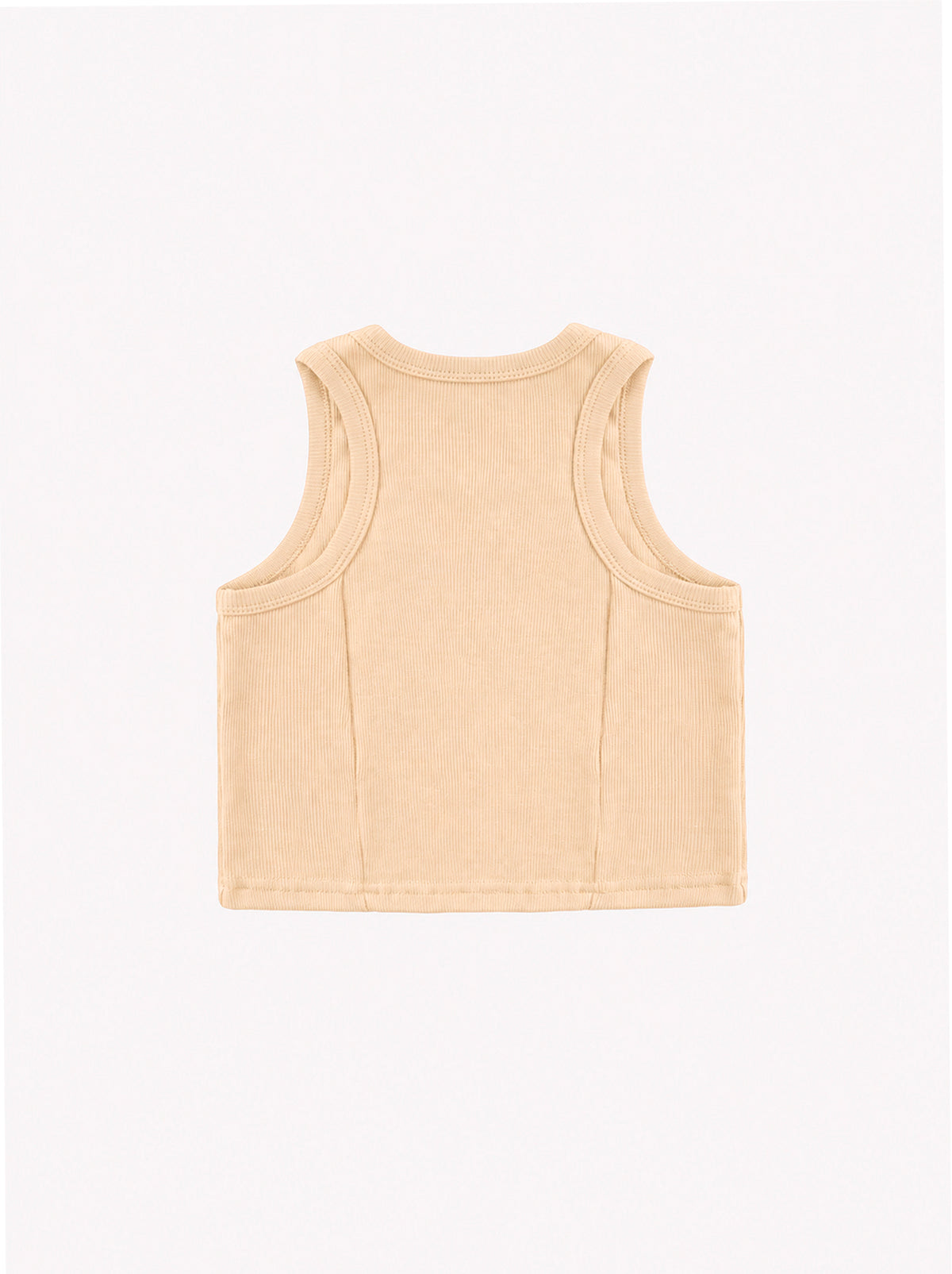 Regata Cropped Ribana Pituchinhus  Bege Urso
