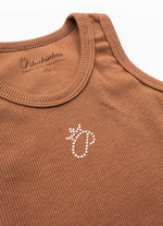 Regata Cropped Ribana Pituchinhus  Marrom