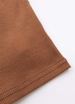 Regata Cropped Ribana Pituchinhus  Marrom