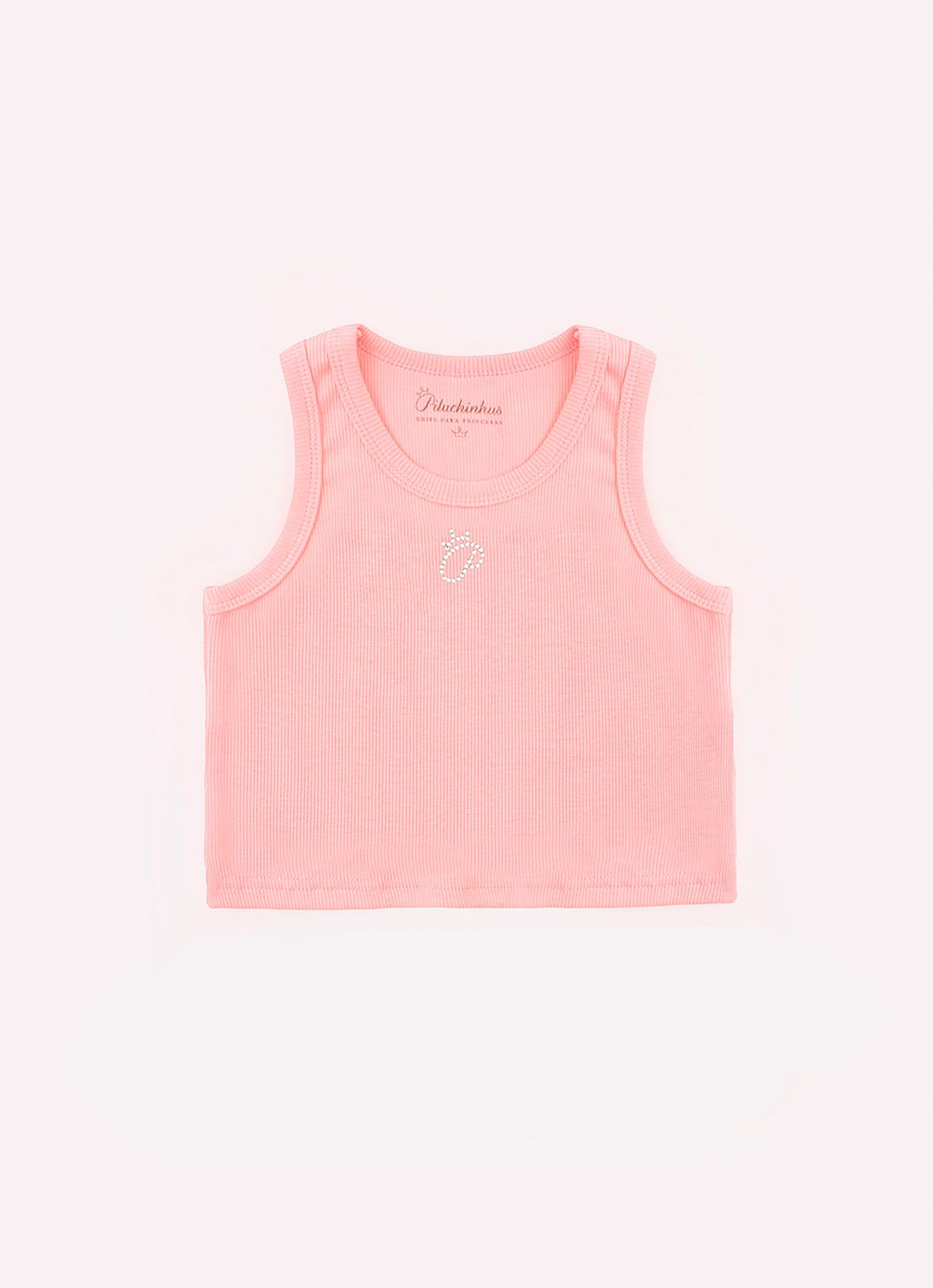 Regata Cropped Ribana Pituchinhus  Rosa Baby