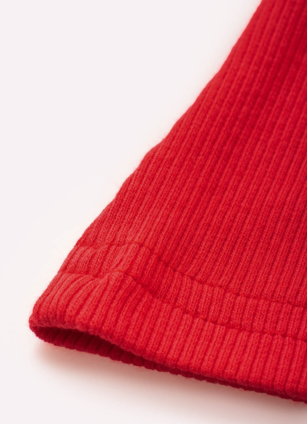 Regata Cropped Ribana Pituchinhus  Vermelho