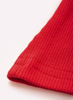 Regata Cropped Ribana Pituchinhus  Vermelho