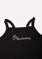 Blusa Ribana Alça Pituchinhus Preto