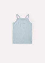 Blusa Ribana Alça Pituchinhus Azul Claro