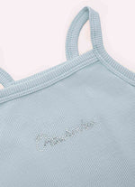 Blusa Ribana Alça Pituchinhus Azul Claro