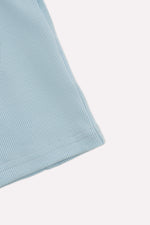 Blusa Ribana Alça Pituchinhus Azul Claro