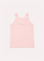 Blusa Ribana Alça Pituchinhus Rosa Cristal