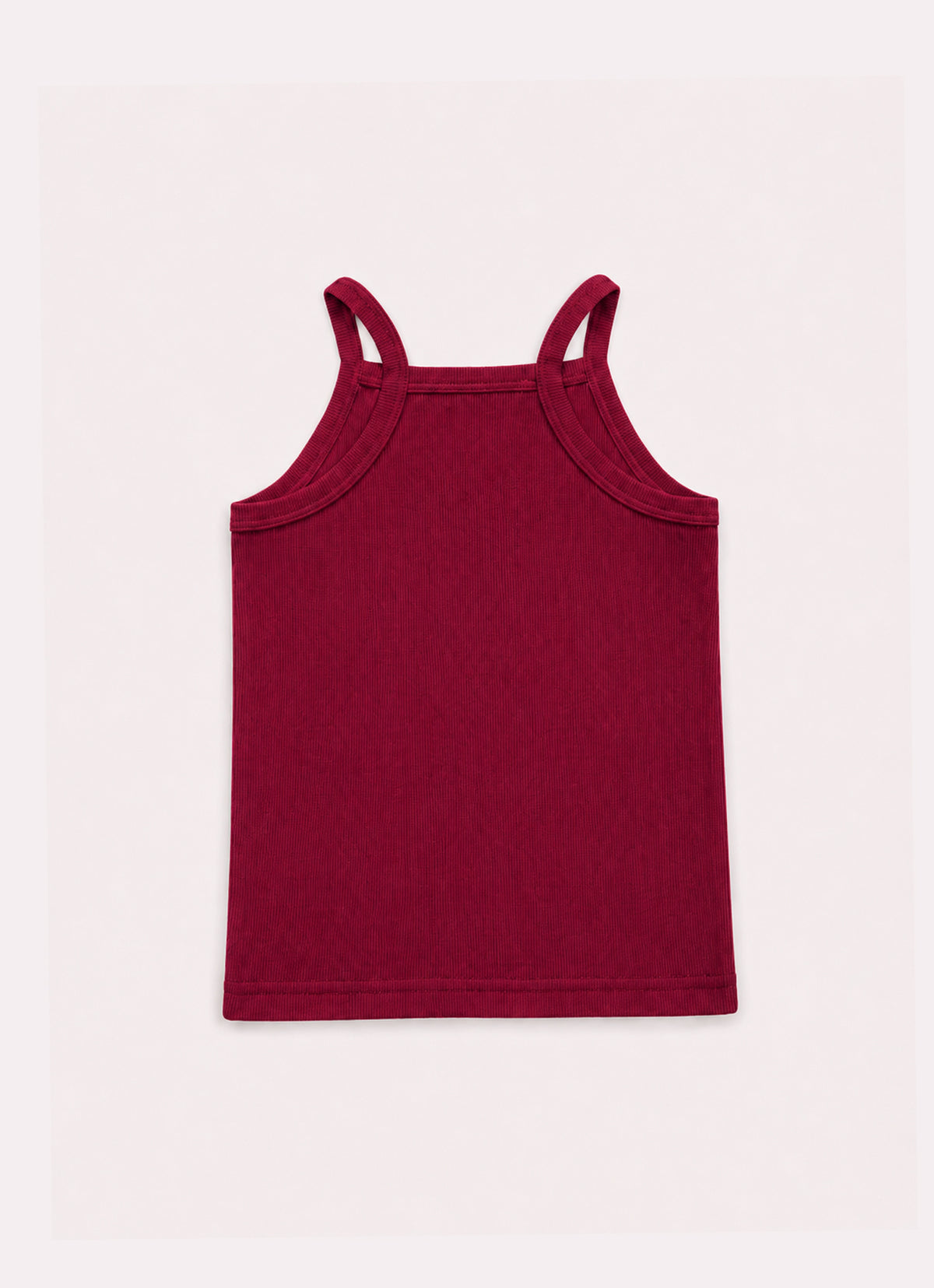 Blusa Ribana Alça Pituchinhus Vermelho Bordô