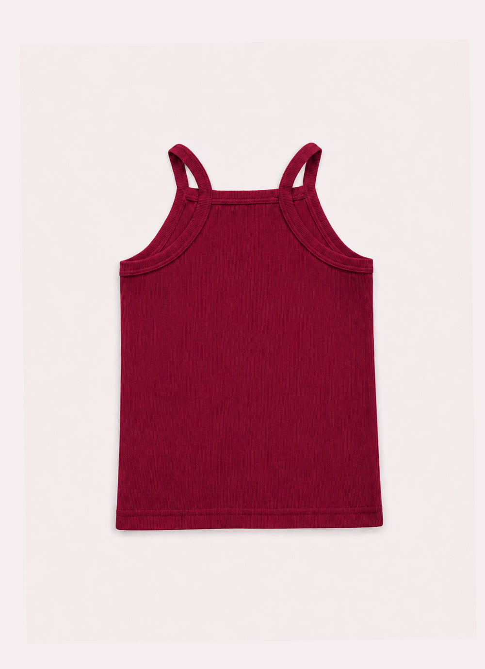 Blusa Ribana Alça Pituchinhus Vermelho Bordô