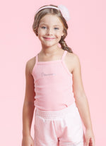 Blusa Ribana Alça Pituchinhus ROSA GELADO