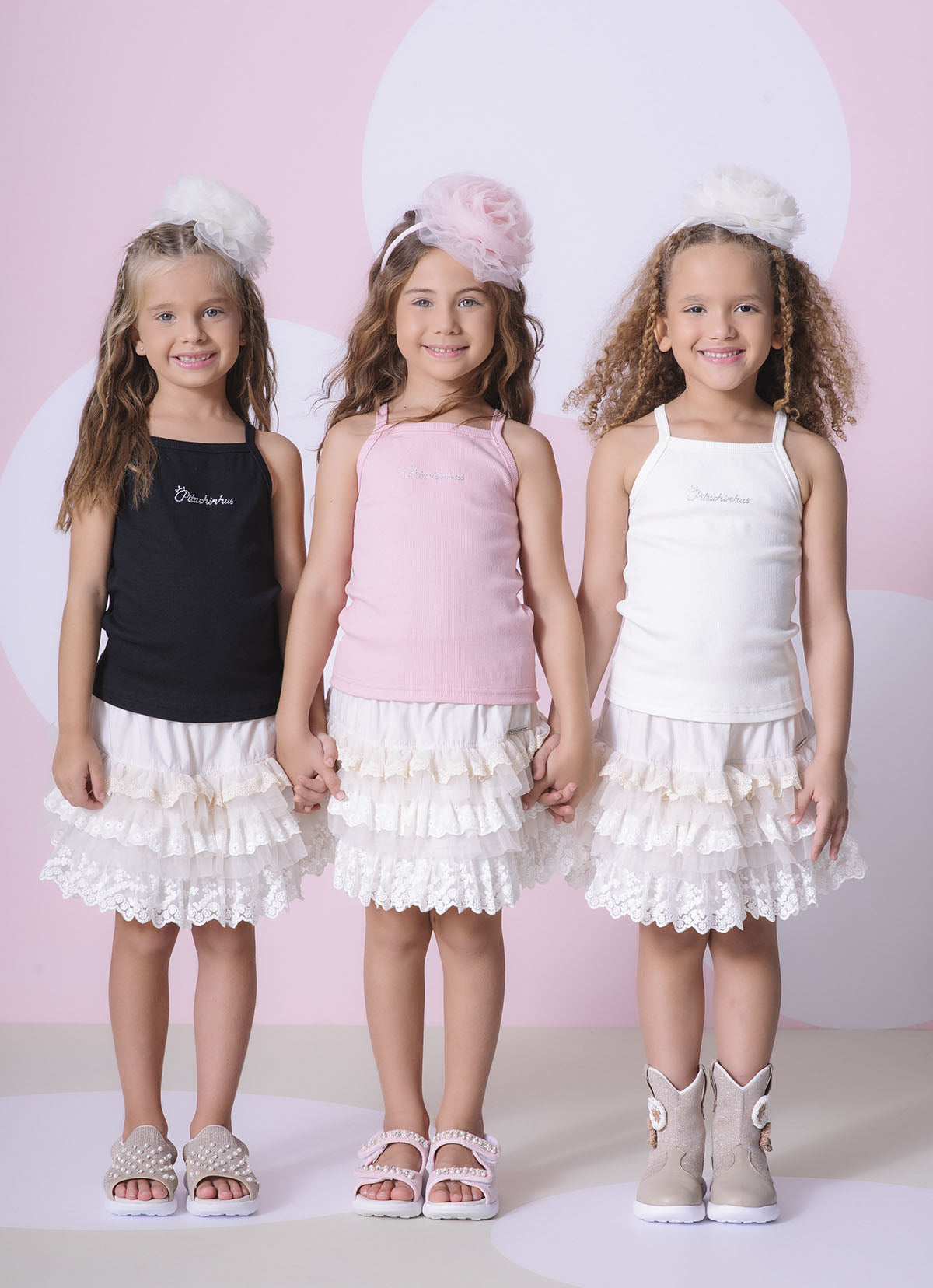 Blusa Ribana Alça Pituchinhus GLACE ROSA