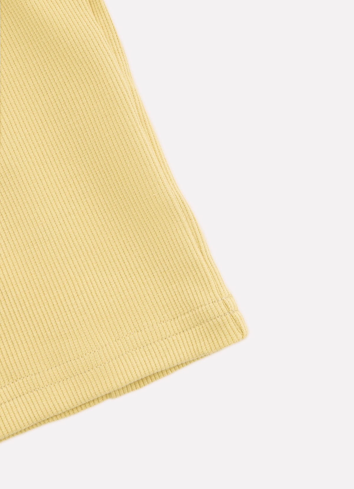 Blusa Ribana Alça Pituchinhus Amarelo Manteiga