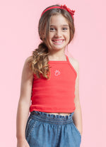 Blusa Alça Cropped Ribana