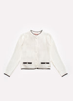 Casaco Tricot Ponto Texturizado