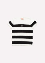 Blusa Tricot Sem Costura Listrada