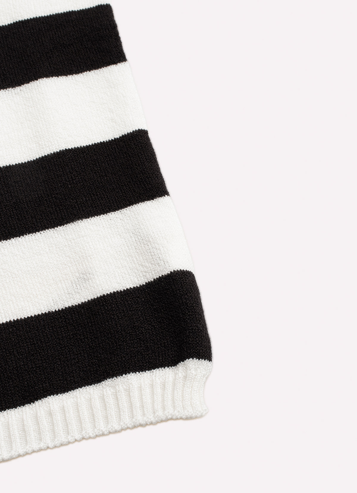 Blusa Tricot Sem Costura Listrada
