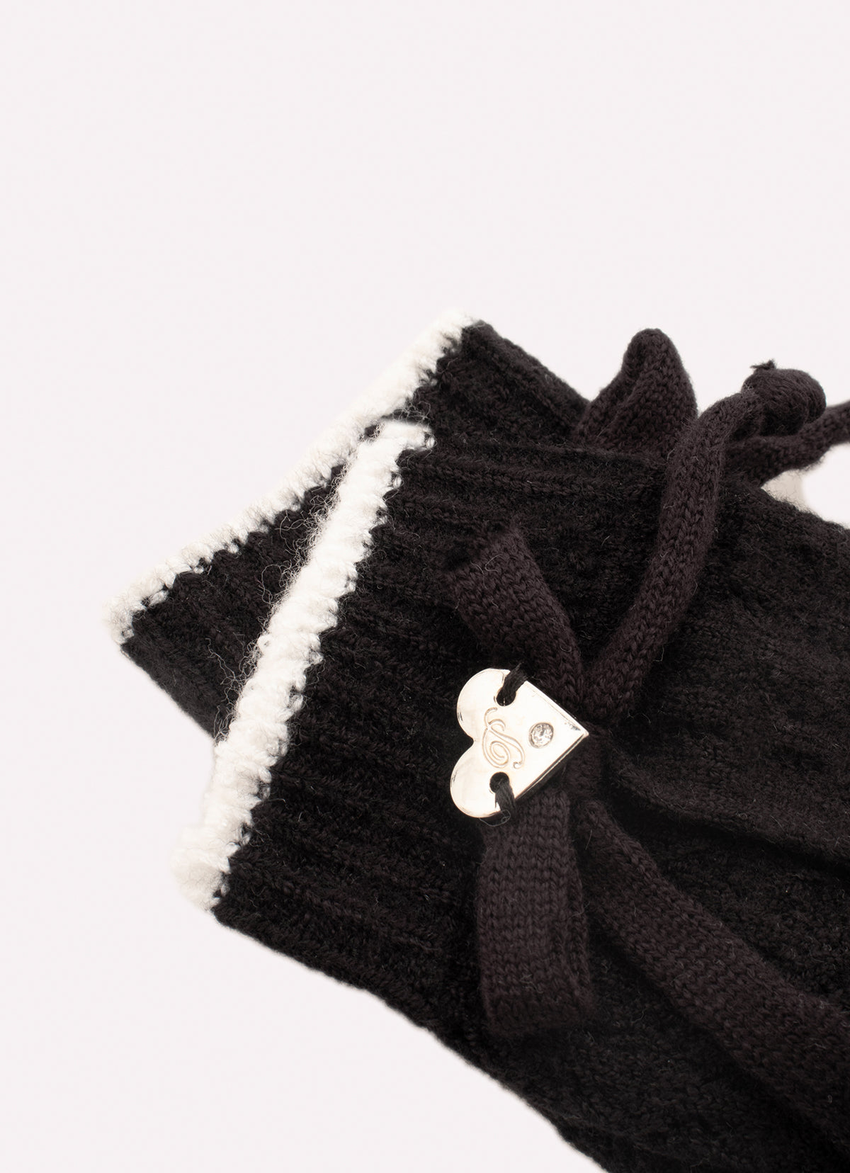 Meia Tricot Rendada