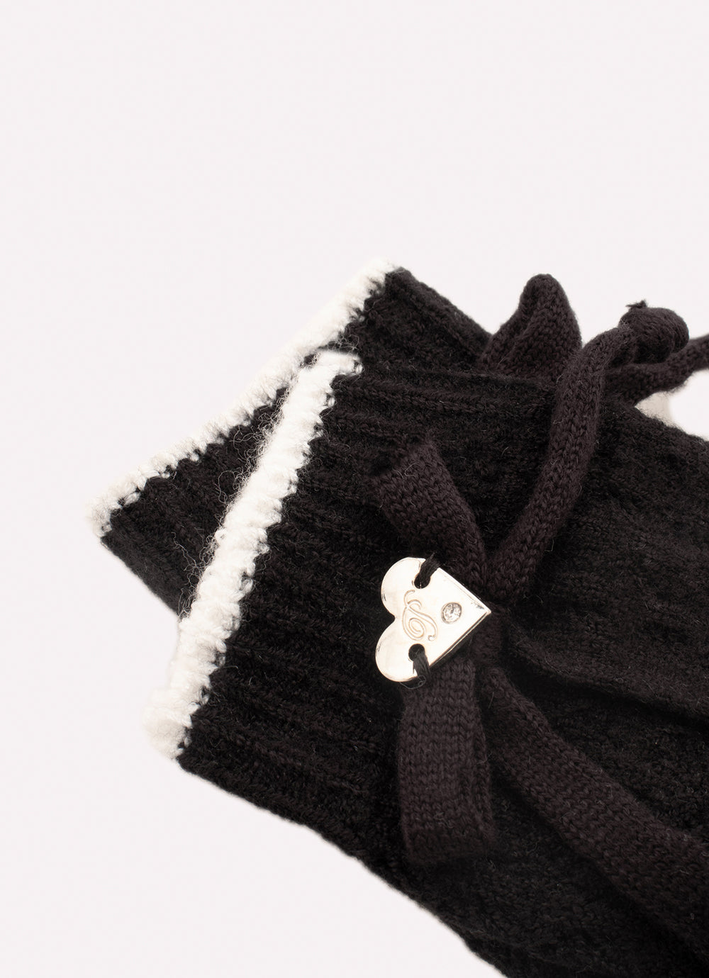Meia Tricot Rendada