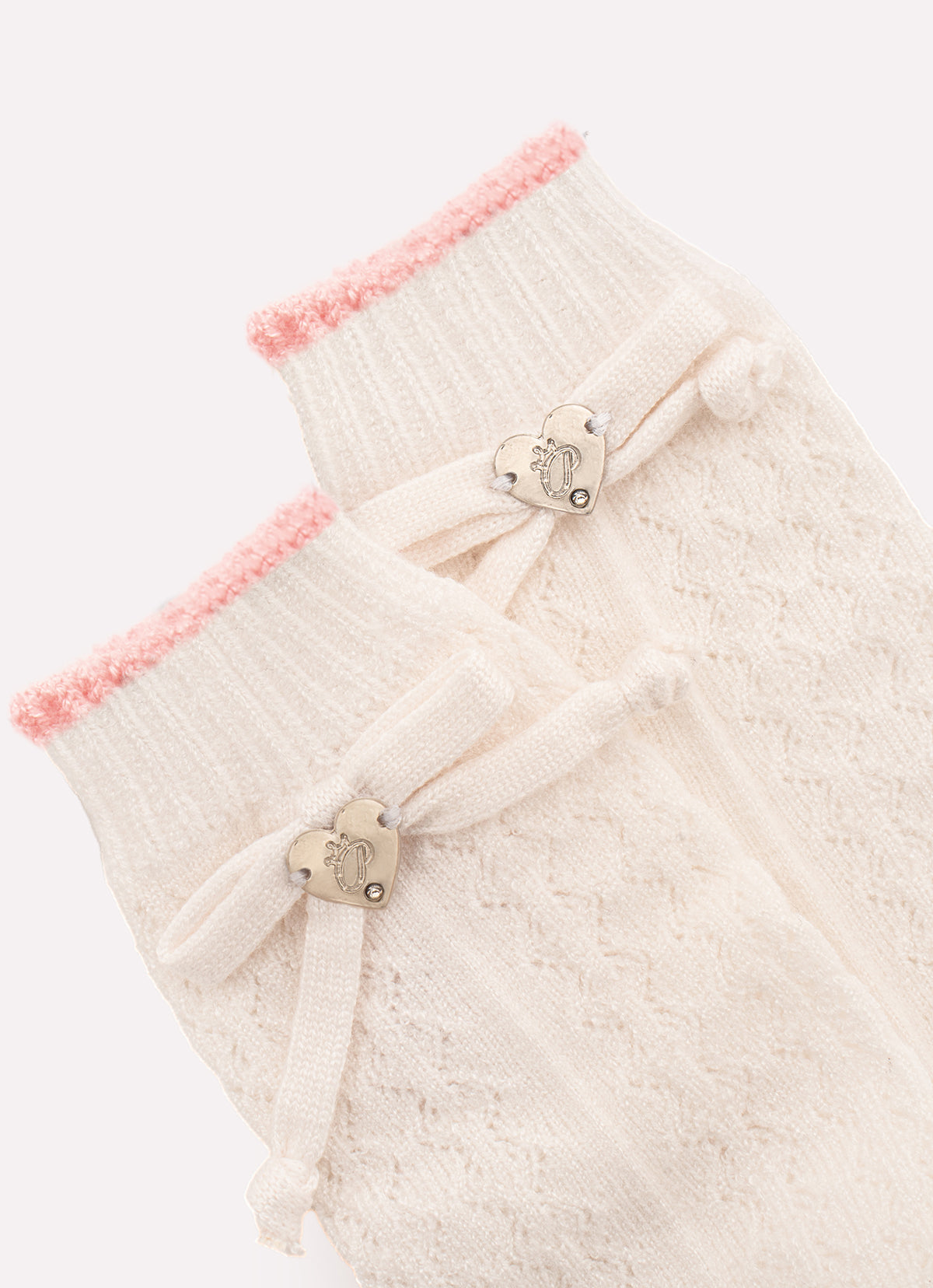 Meia Tricot Rendada