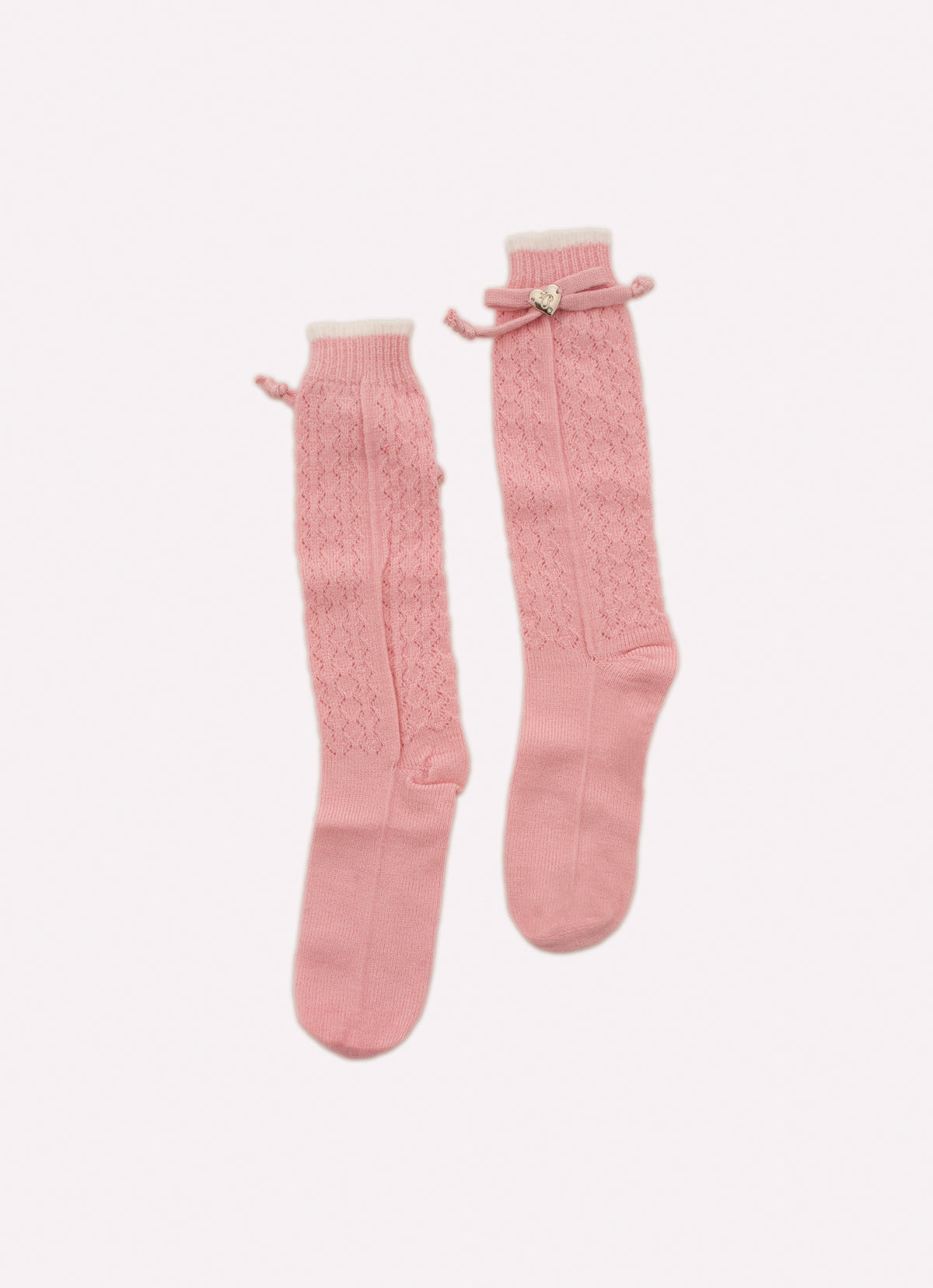 Meia Tricot Rendada