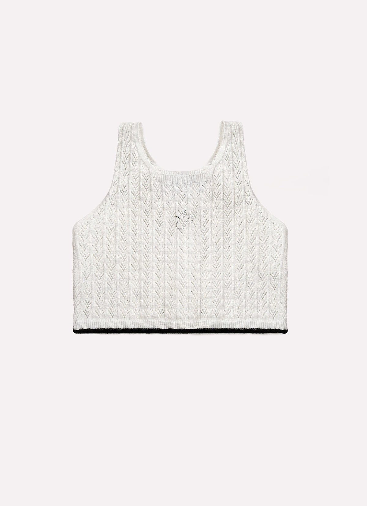 Regata Tricot Ponto Texturizado