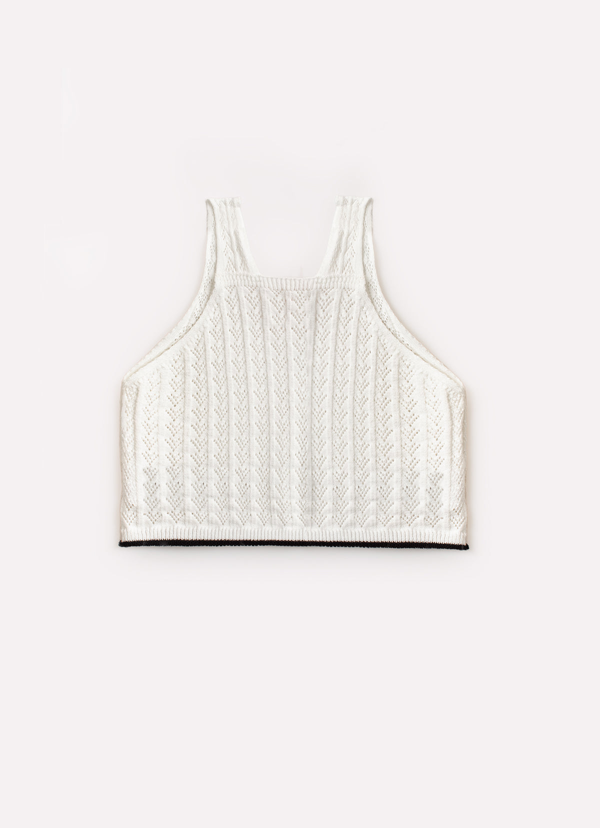 Regata Tricot Ponto Texturizado