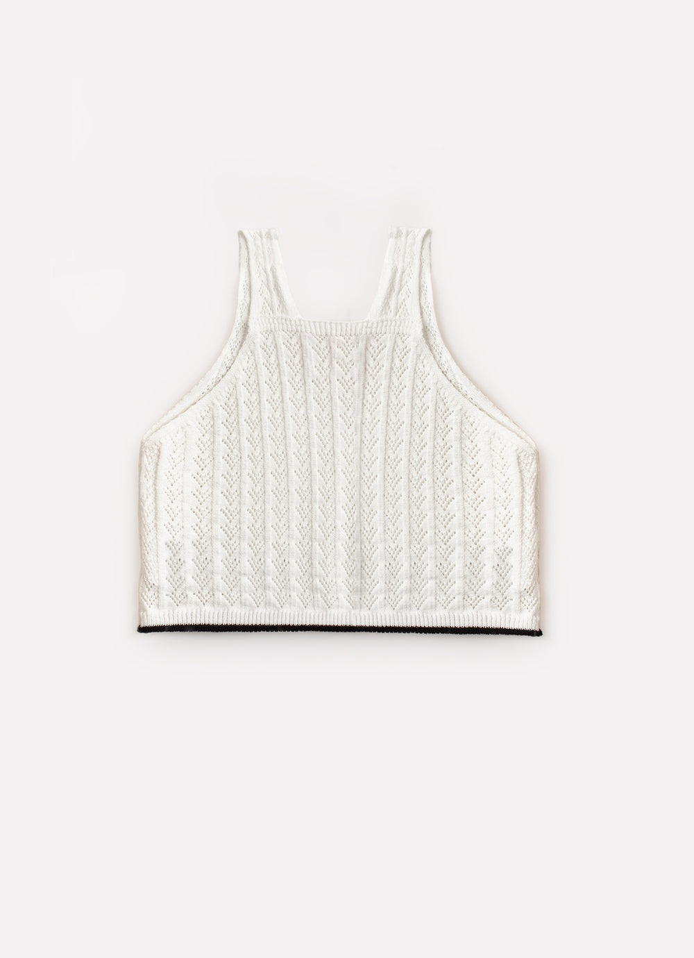 Regata Tricot Ponto Texturizado