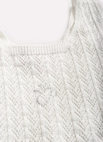 Regata Tricot Ponto Texturizado