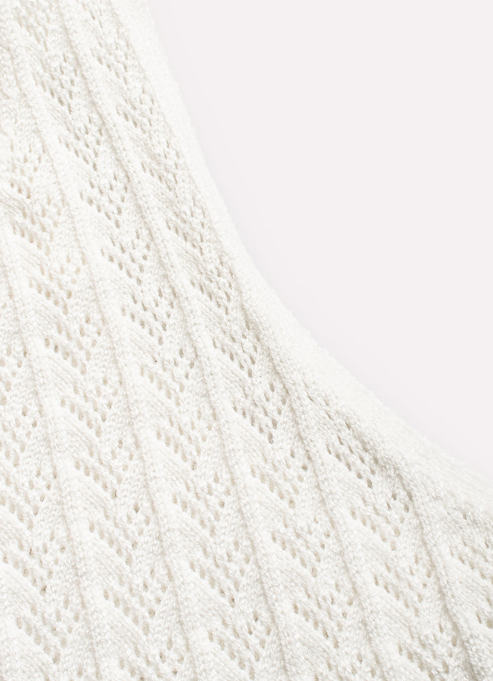 Regata Tricot Ponto Texturizado