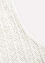 Regata Tricot Ponto Texturizado