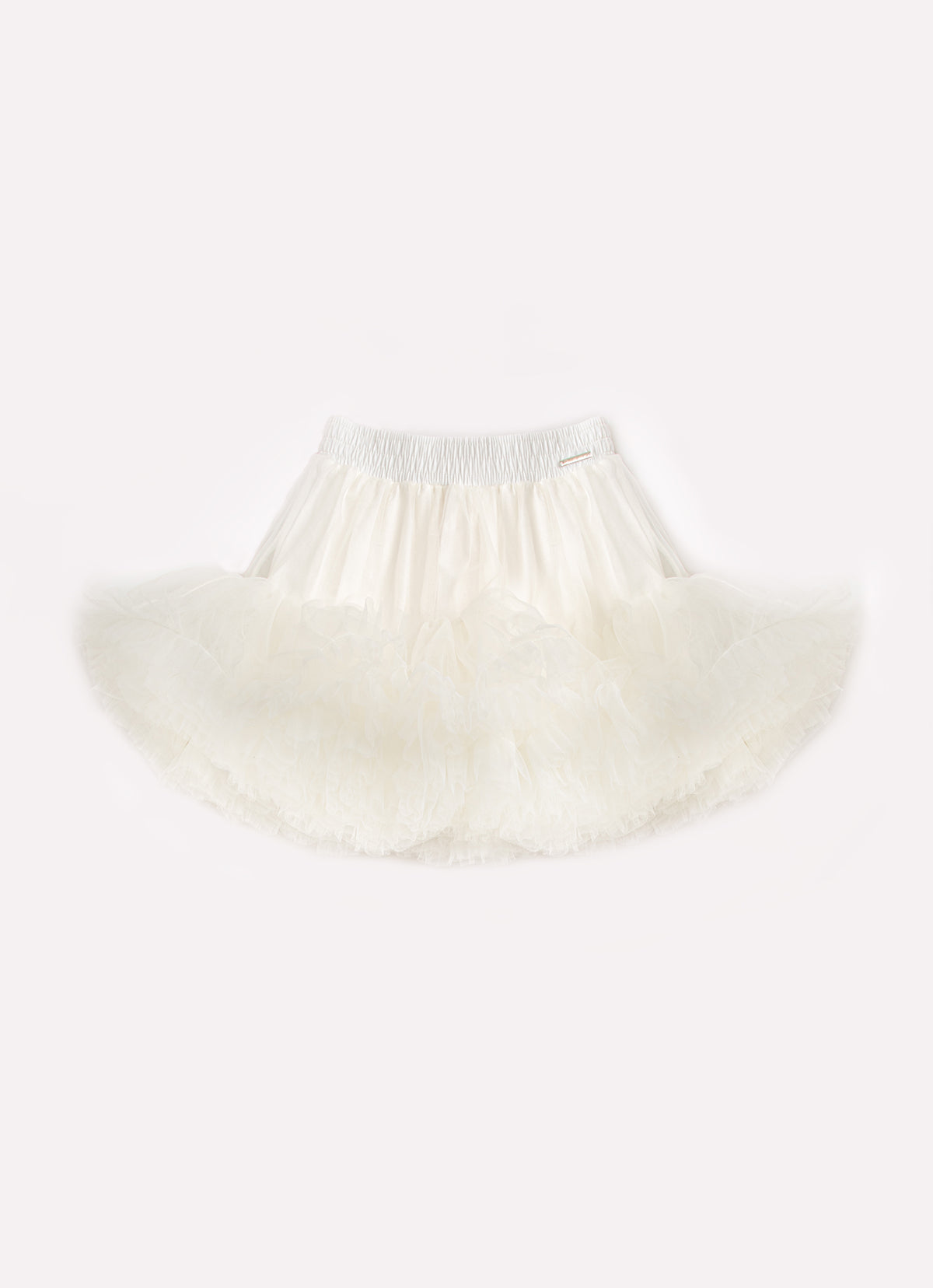 Saia Short Tule Babado Frufru